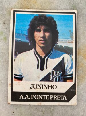 Ping Pong Futebol Cards N° 161 - Juninho - Ponte Preta
