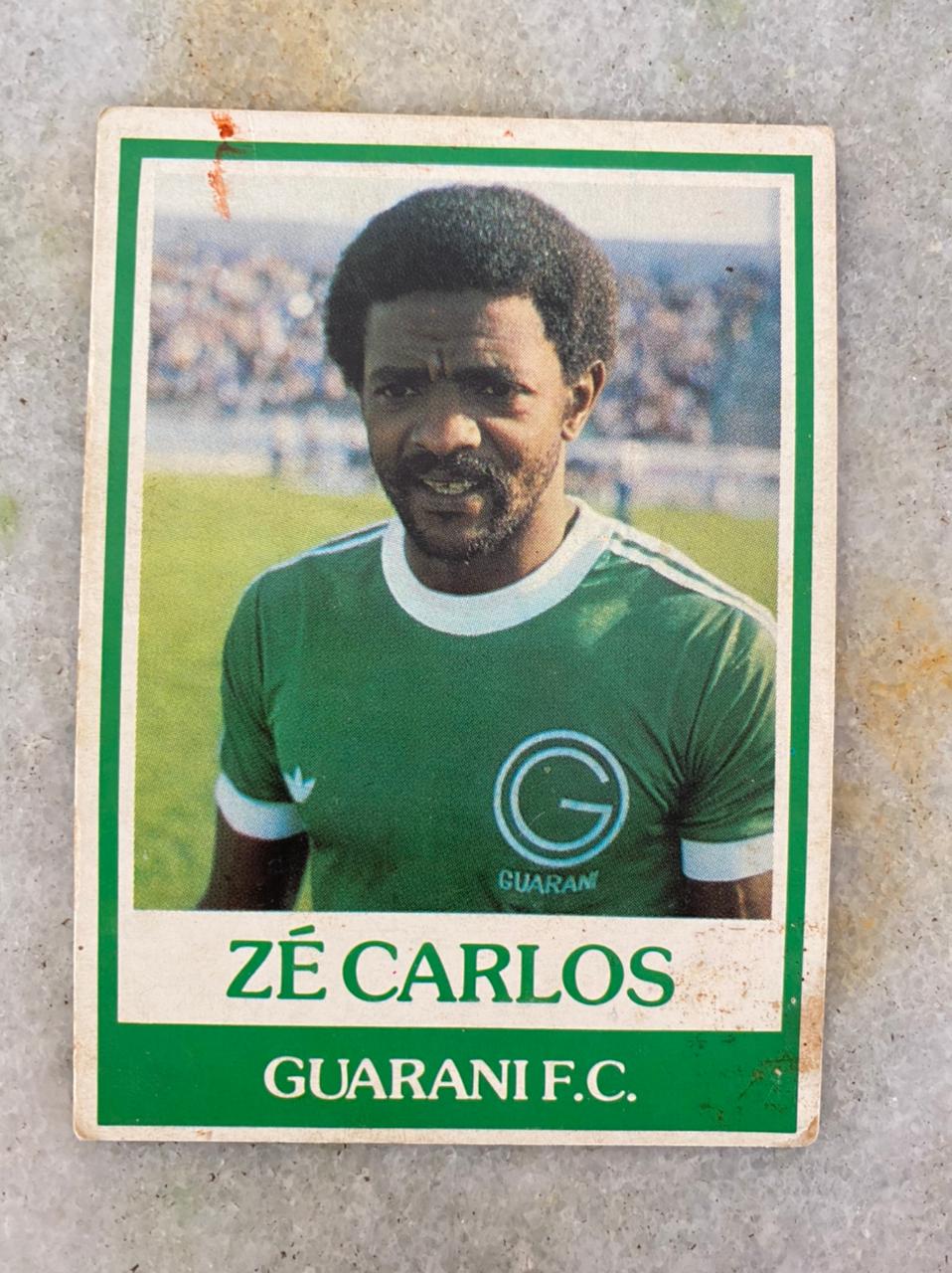 | Casa do Colecionador Ping Pong Futebol Cards N° 179 - Zé Carlos - Guarani