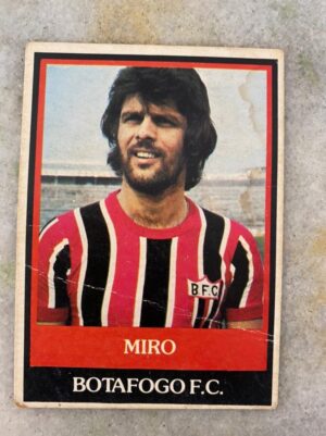 Ping Pong Futebol Cards N° 188 - Miro - Botafogo
