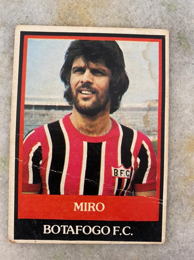 | Casa do Colecionador Ping Pong Futebol Cards N° 188 - Miro - Botafogo