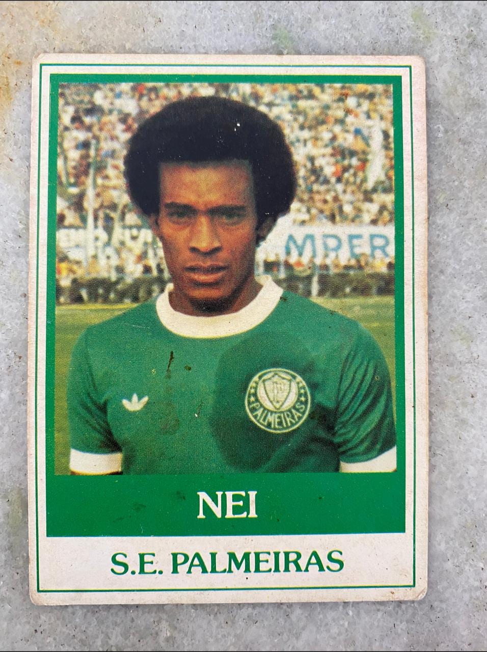 | Casa do Colecionador Ping Pong Futebol Cards N° 23 - Nei - Palmeiras