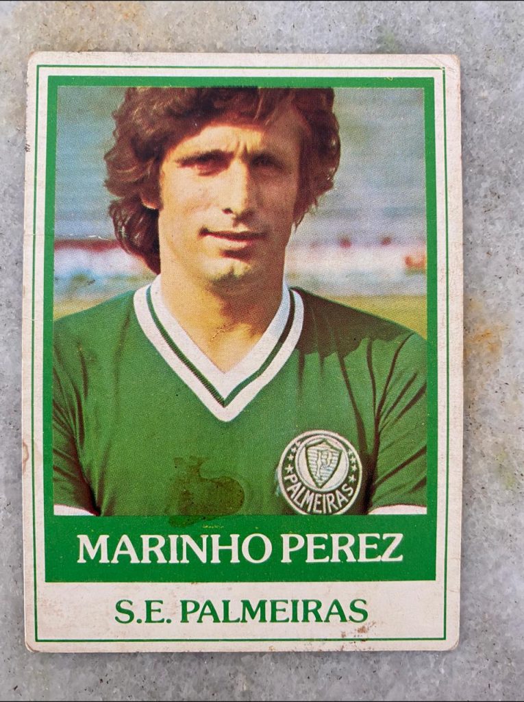 | Casa do Colecionador Ping Pong Futebol Cards N° 30 - Marinho Perez - Palmeiras