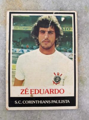 Ping Pong Futebol Cards N° 39 - Zé Eduardo - Corinthias