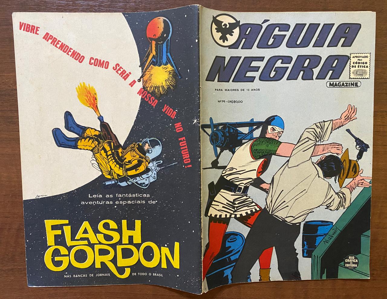 | Casa do Colecionador Revista Águia Negra - Magazine - N 74 - Rio gráfica e editora