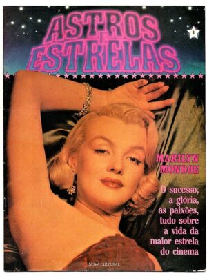 Revista Astro e Estrelas Nº 1 - Marilyn Monroe Nova Cultural 1981