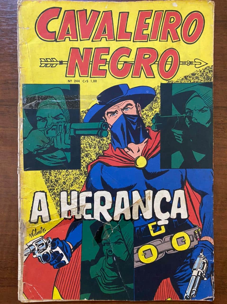 | Casa do Colecionador Revista Cavaleiro Negro N 244 - 1972