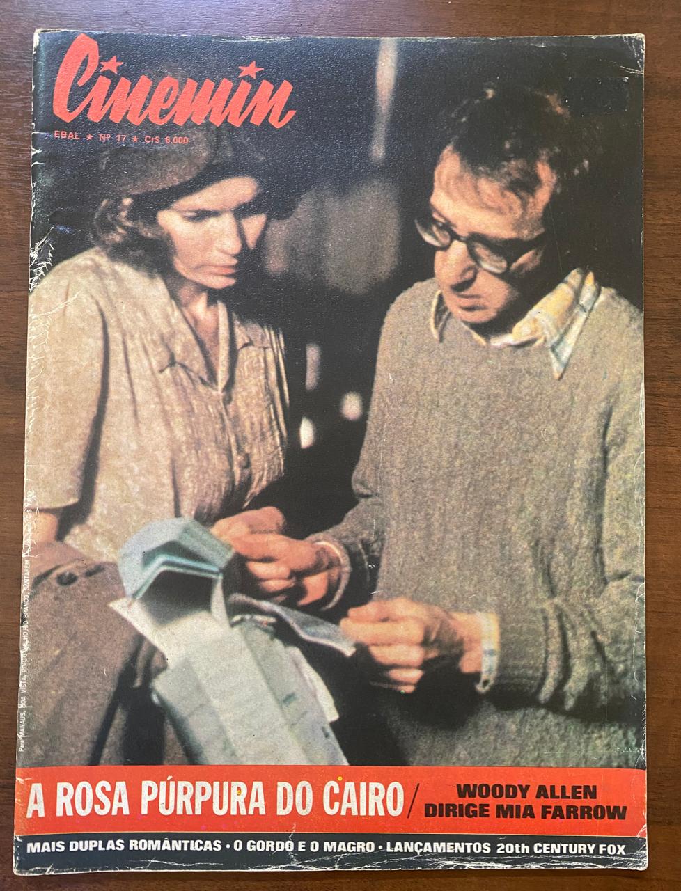| Casa do Colecionador Revista cinemin N 17 - Ebal - Agosto 1985