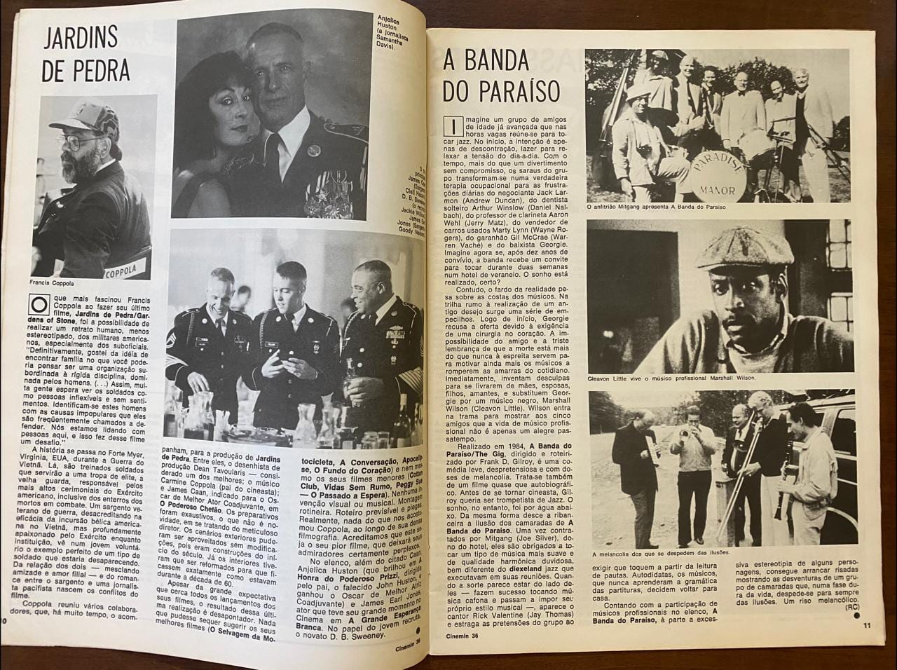 | Casa do Colecionador Revista Cinemin N 36 - Ebal - Setembro de 1987