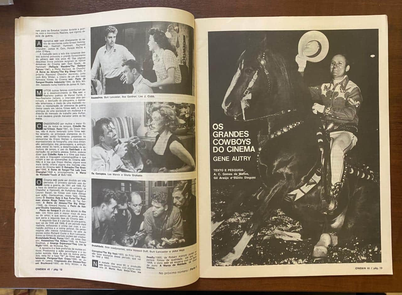 | Casa do Colecionador Revista Cinemin - N 46 - Ebal - Agosto de 1988