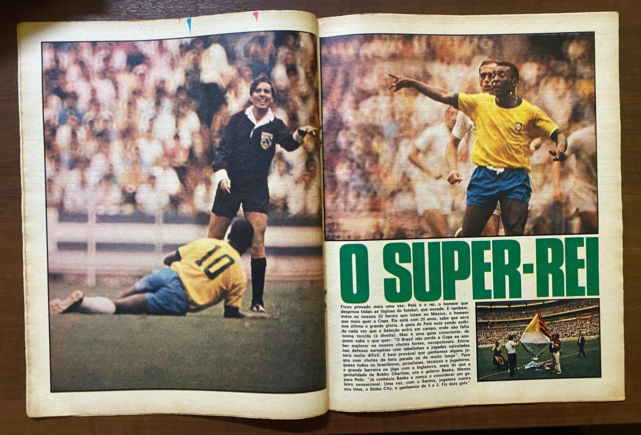 | Casa do Colecionador Revista Placar N 13 - Junho de 1970