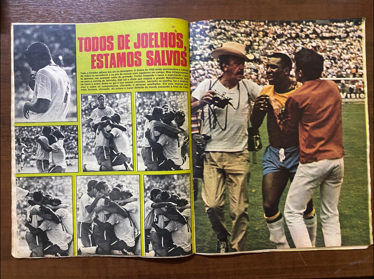 | Casa do Colecionador Revista Placar N 15 - Junho de 1970