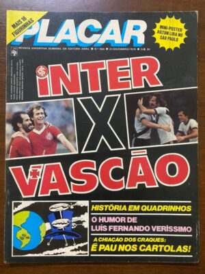 Revista Placar - N 504 - Ano dezembro de 1979