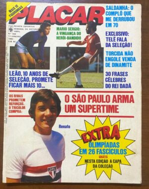Revista Placar - N 506 - Ano Janeiro de 1980