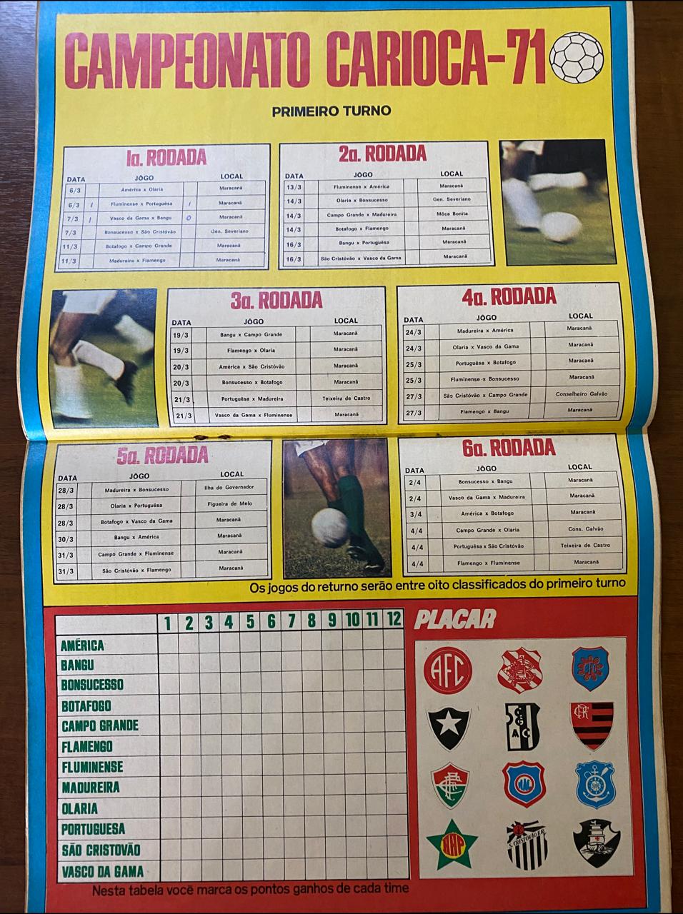| Casa do Colecionador Revista Placar N 52 - Março de 1971