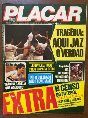 Revista Placar - N 546 - Ano Outubro de 1980