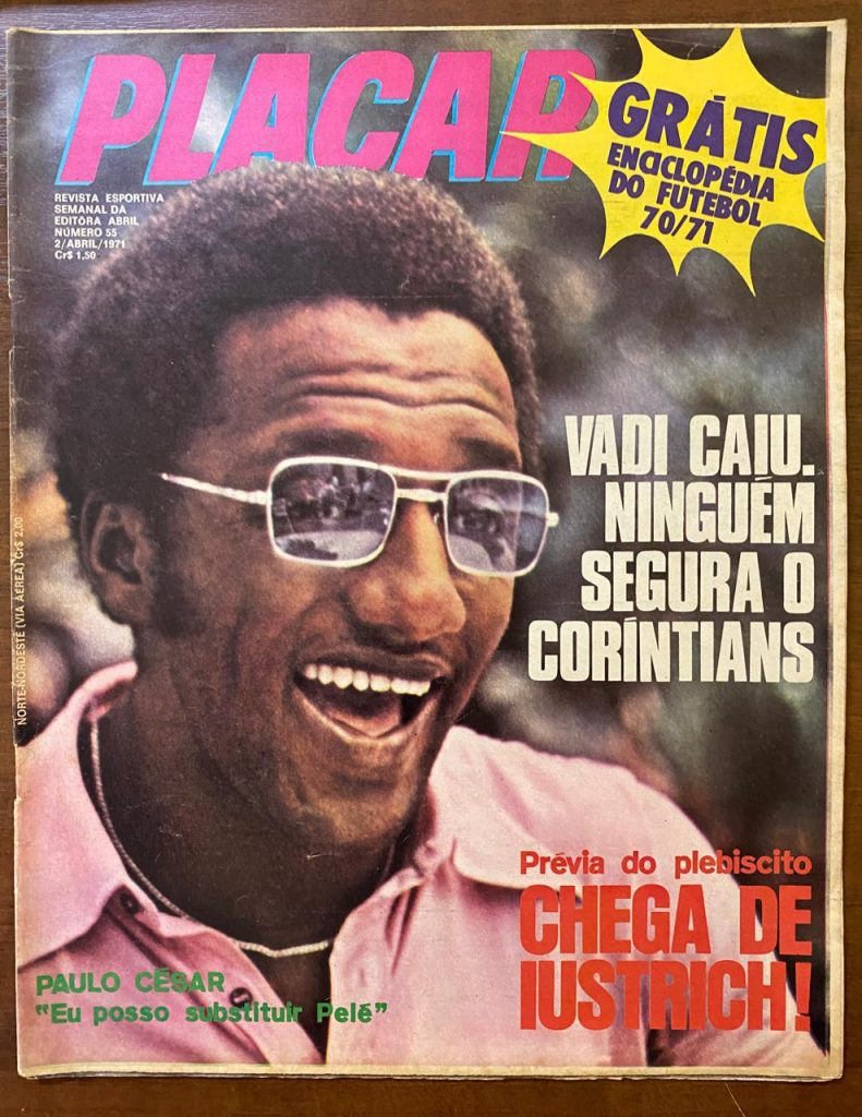 | Casa do Colecionador Revista Placar N 55 - Abril de 1971