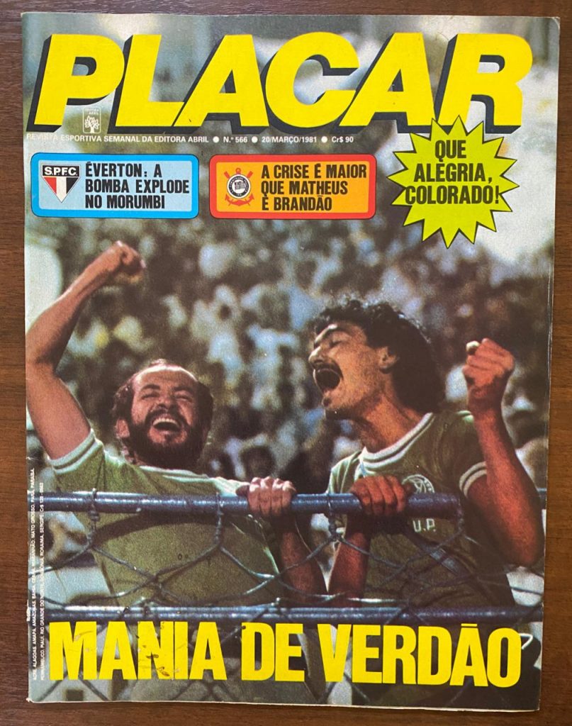 | Casa do Colecionador Revista Placar - N 566 - Ano Março de 1981