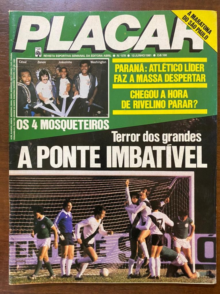 Revista Placar - N 578 - Junho de 1981