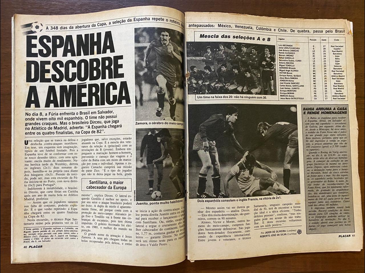 | Casa do Colecionador Revista Placar - N 581 - Ano Julho de 1981