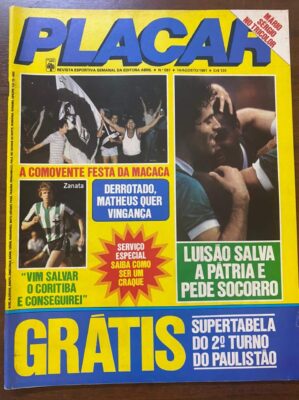 Revista Placar - N 587 - Ano Agosto de 1981
