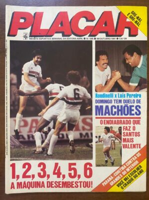 Revista Placar - N 595 - Ano Outubro de 1981