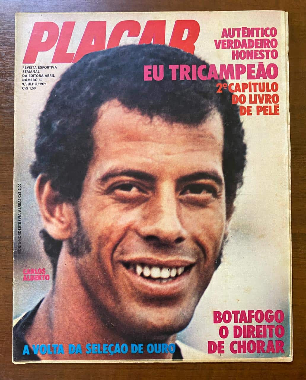 Revista Placar N 69 - Julho de 1971