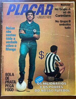 Revista Placar N 80 - Setembro de 1971