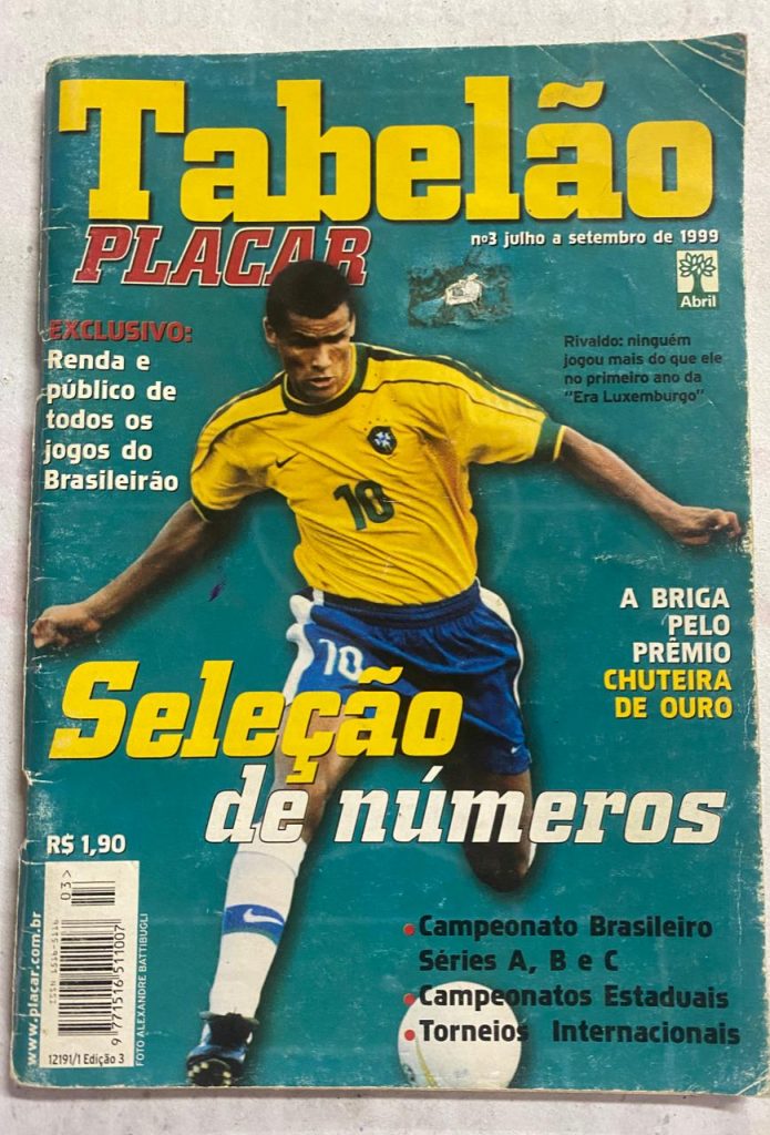 Revista Placar - Tabelão Placar - Setembro de 1999