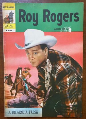 Revista Roy Rogers N 28 - 4 série - Ebal - 1975