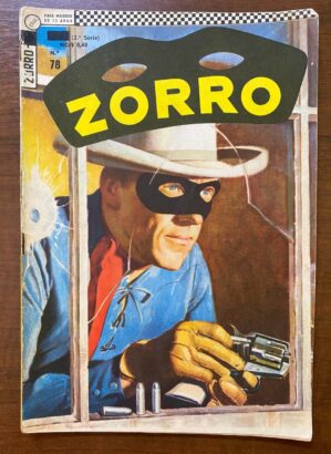 Revista Zorro N 78 - 2 série - Outubro de 1968 - Ebal