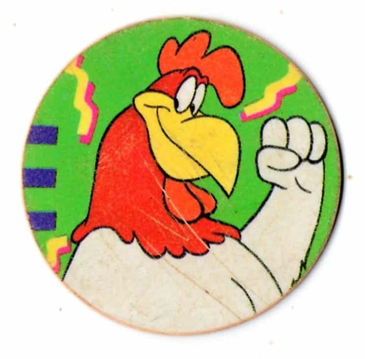 | Casa do Colecionador Tazo – Elma Chips – Super Tazo – Nº 55 – Frangolino – 1997