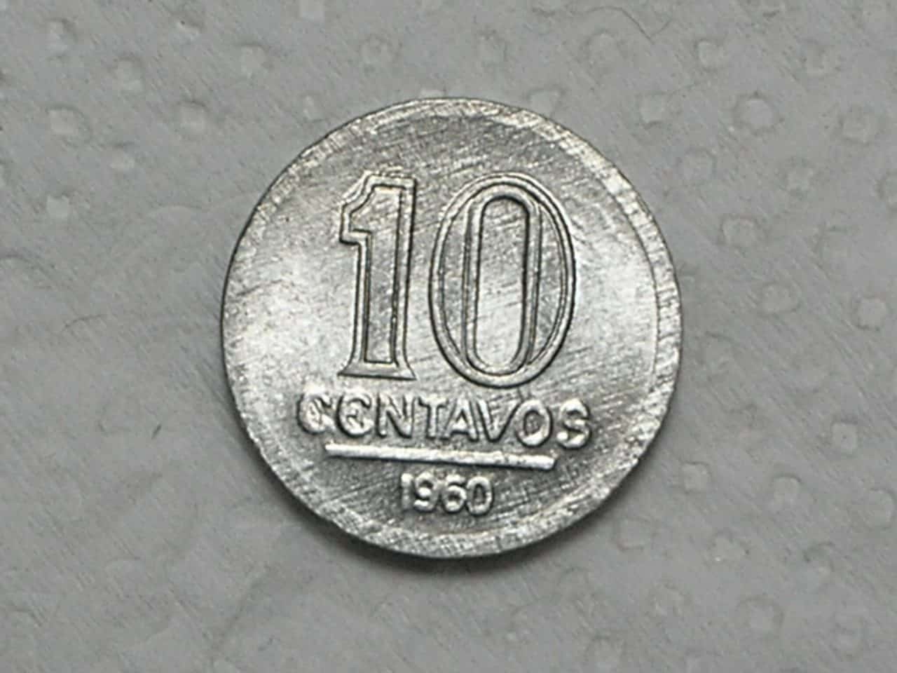| Casa do Colecionador 10 Centavos - 1960 / Data escassa / Flor de cunho / m170.1
