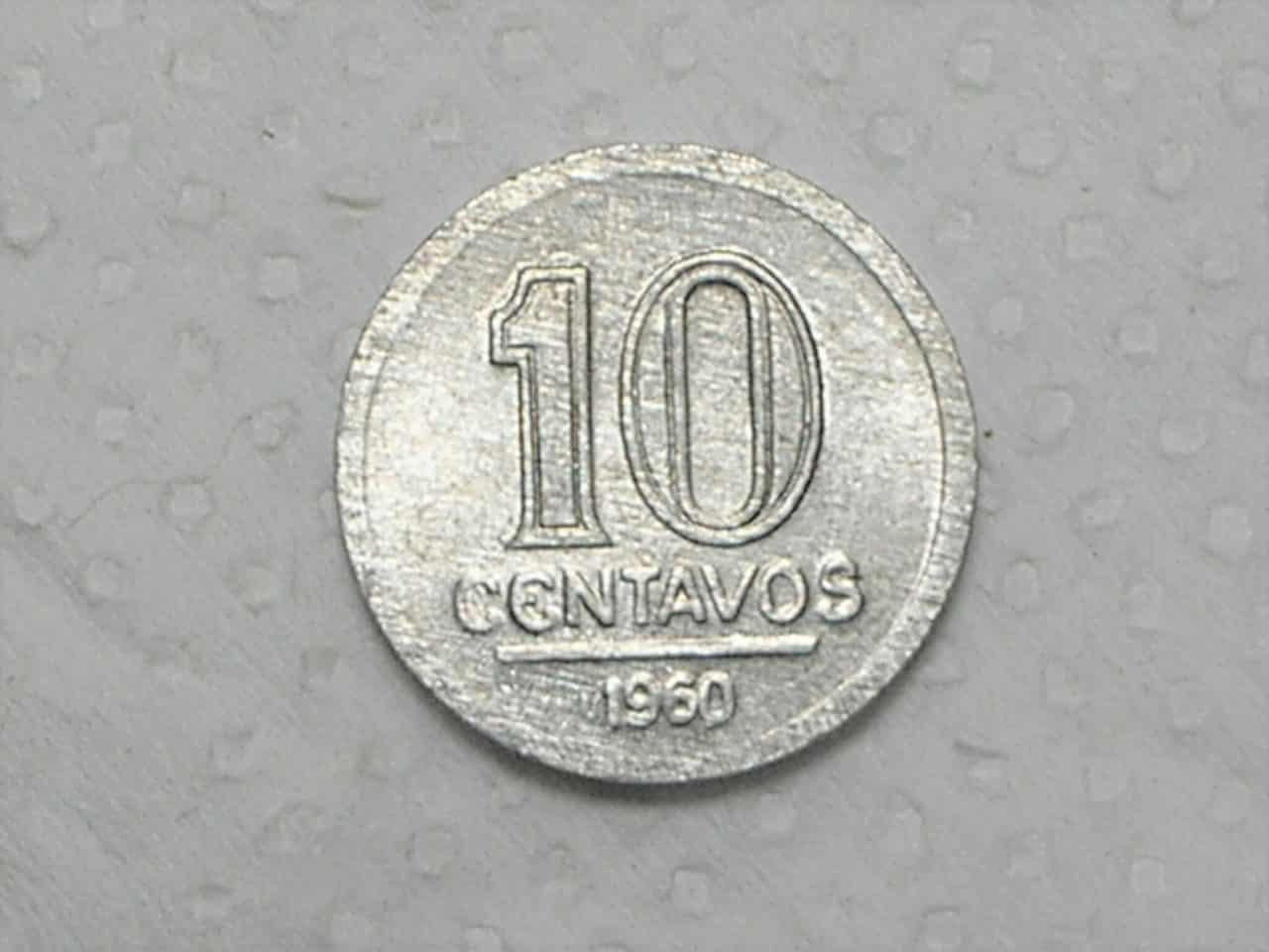 | Casa do Colecionador 10 Centavos - 1960 / Data escassa / Flor de cunho / m170.2