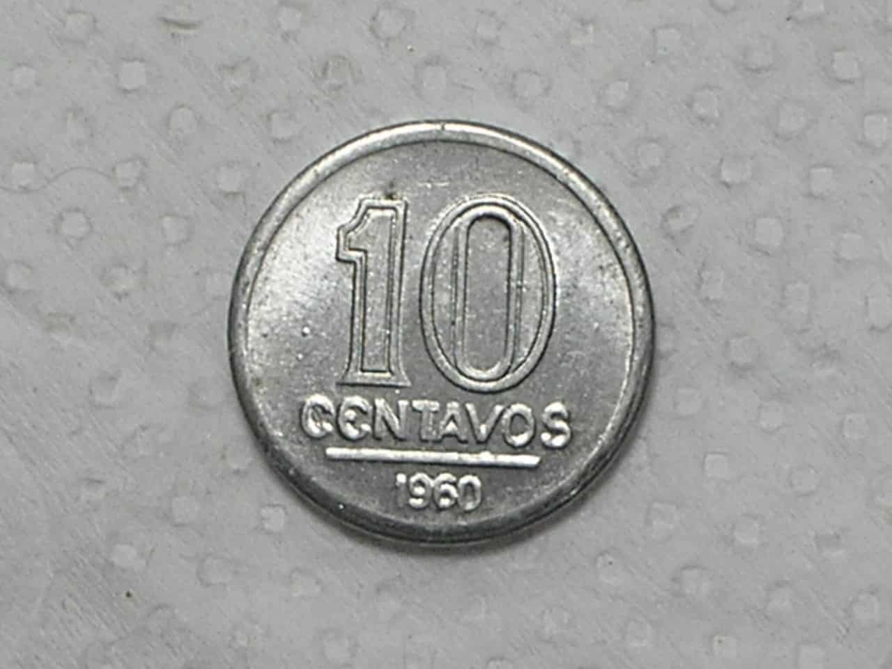 | Casa do Colecionador 10 Centavos - 1960 / Data escassa / Flor de cunho / m170.7