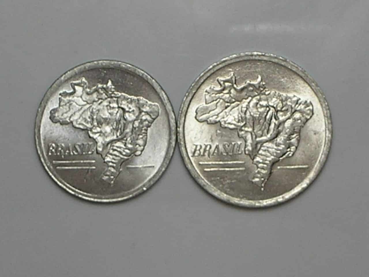 | Casa do Colecionador 10 CENTAVOS REAL 2012 ( LETRA O DE CENTAVOS DUPLA BATIDA ) .