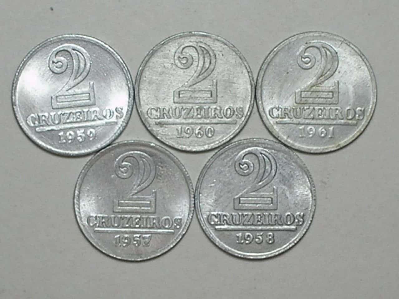 | Casa do Colecionador 2 Cruzeiros - 1957/1958/1959/1960/1961 (1957-data escassa)