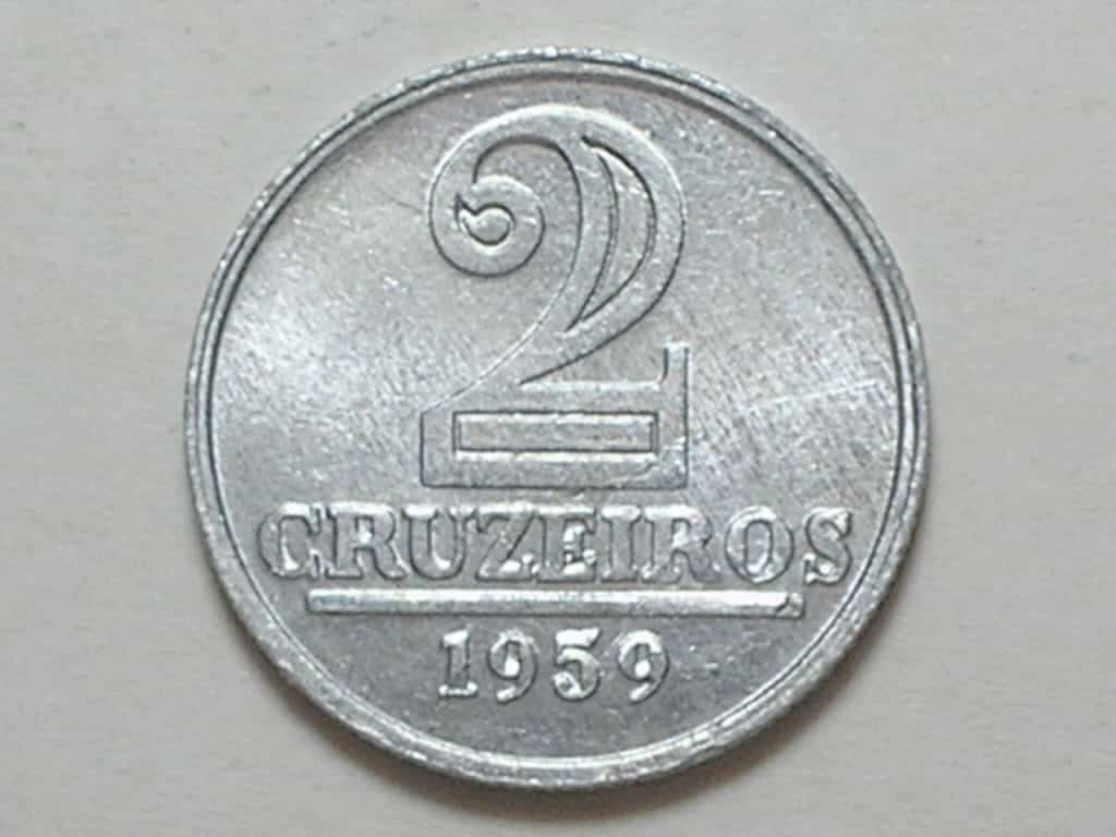 | Casa do Colecionador 2 Cruzeiros - 1959 / Flor de Cunho