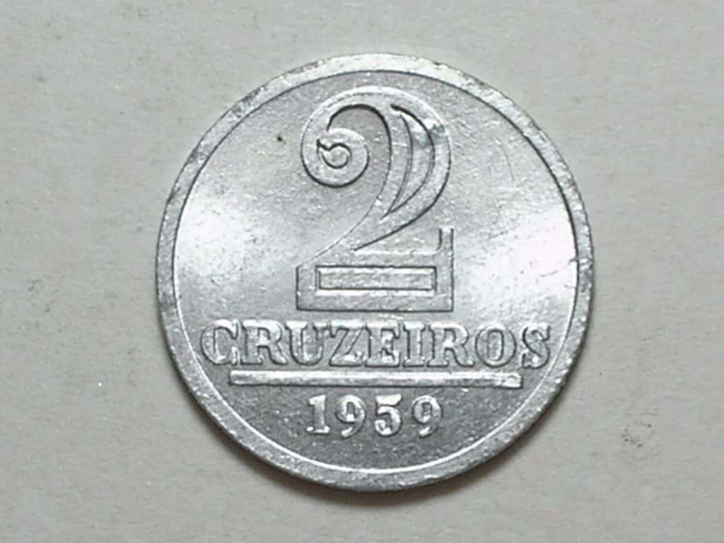 | Casa do Colecionador 2 Cruzeiros - 1959 / Flor de Cunho