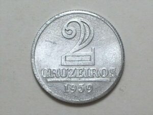 2 Cruzeiros - 1959 / Flor de Cunho