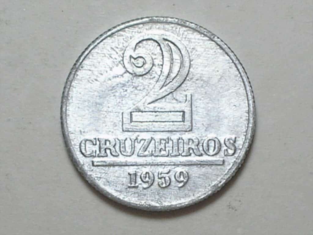 | Casa do Colecionador 2 Cruzeiros - 1959 / Flor de Cunho