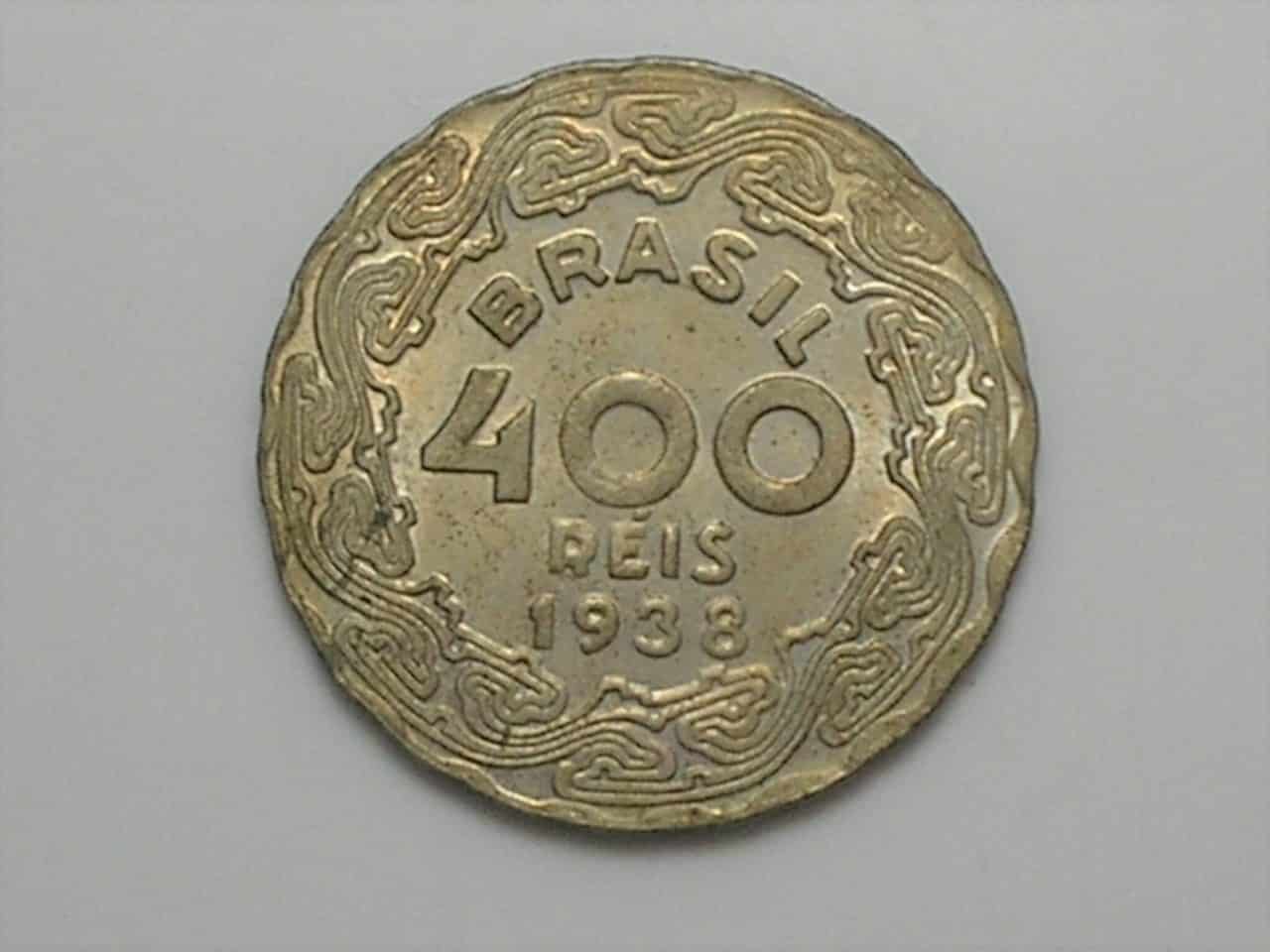 400 Réis - 1938 / Getúlio Vargas / Total Flor de cunho