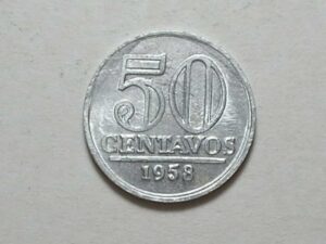 50 Centavos - 1958 / Flor de Cunho