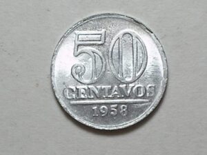 50 Centavos - 1958 / Flor de Cunho