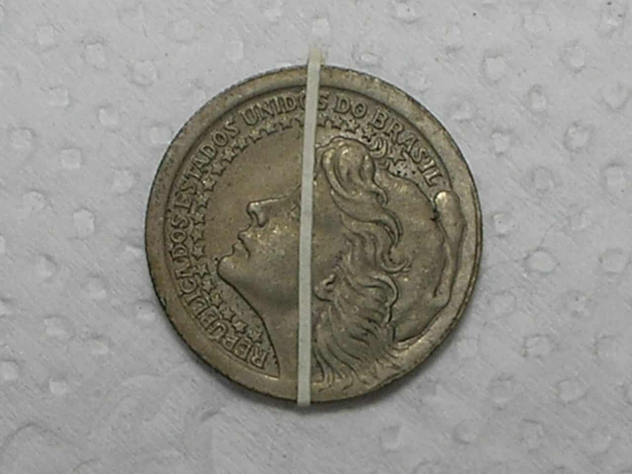 | Casa do Colecionador 50 Cruzeiros - 1965 / Variante Reverso Inclinado - Rara nessa moeda / m170.2