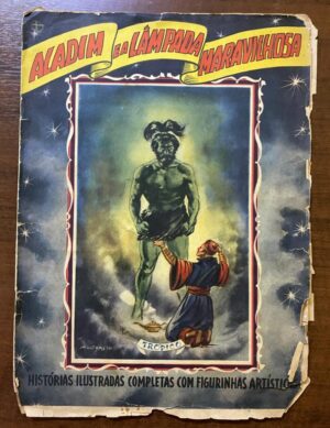 Álbum de Figurinhas Aladim e a Lâmpada Maravilhosa