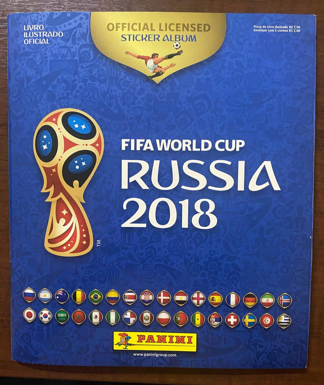 | Casa do Colecionador Álbum de Figurinhas Copa do Mundo 2018