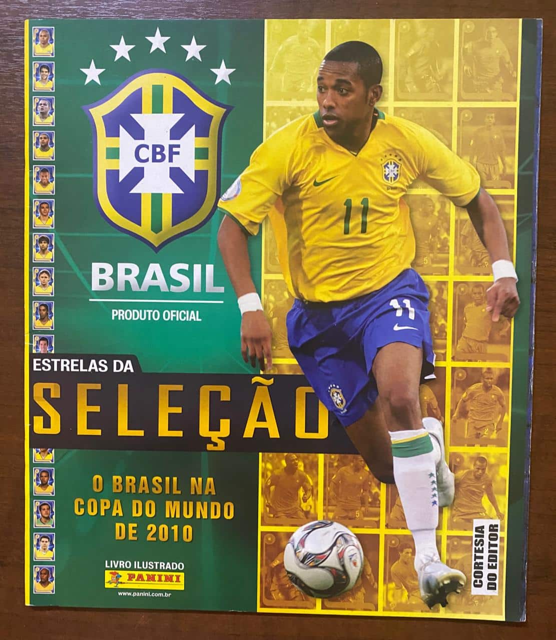 | Casa do Colecionador Álbum de Figurinhas Estrelas da Seleção - Panini