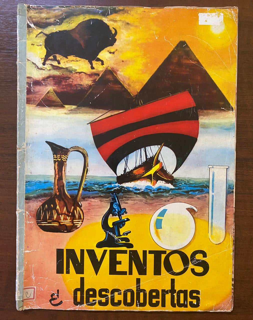 | Casa do Colecionador Álbum de Figurinhas Inventos e descobertas - Ano 1964
