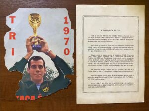 Álbum de Figurinhas Tri 1970 - A Taça é Nossa