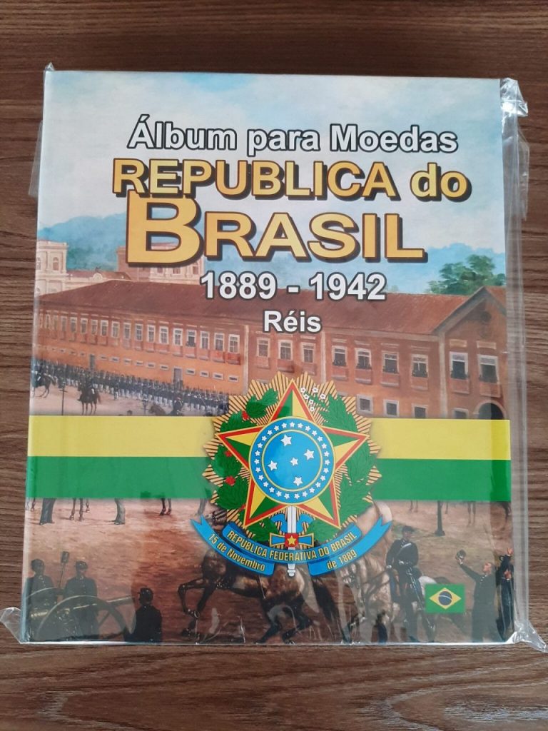 | Casa do Colecionador Álbum para moedas do periodo de 1889 até 1942